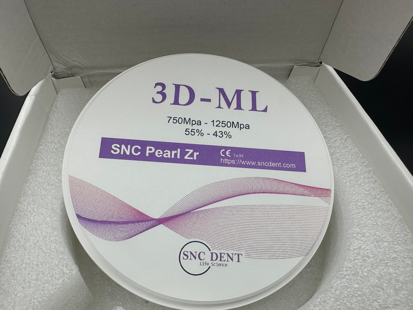 SNC Pearl Zr Disc - 3DML