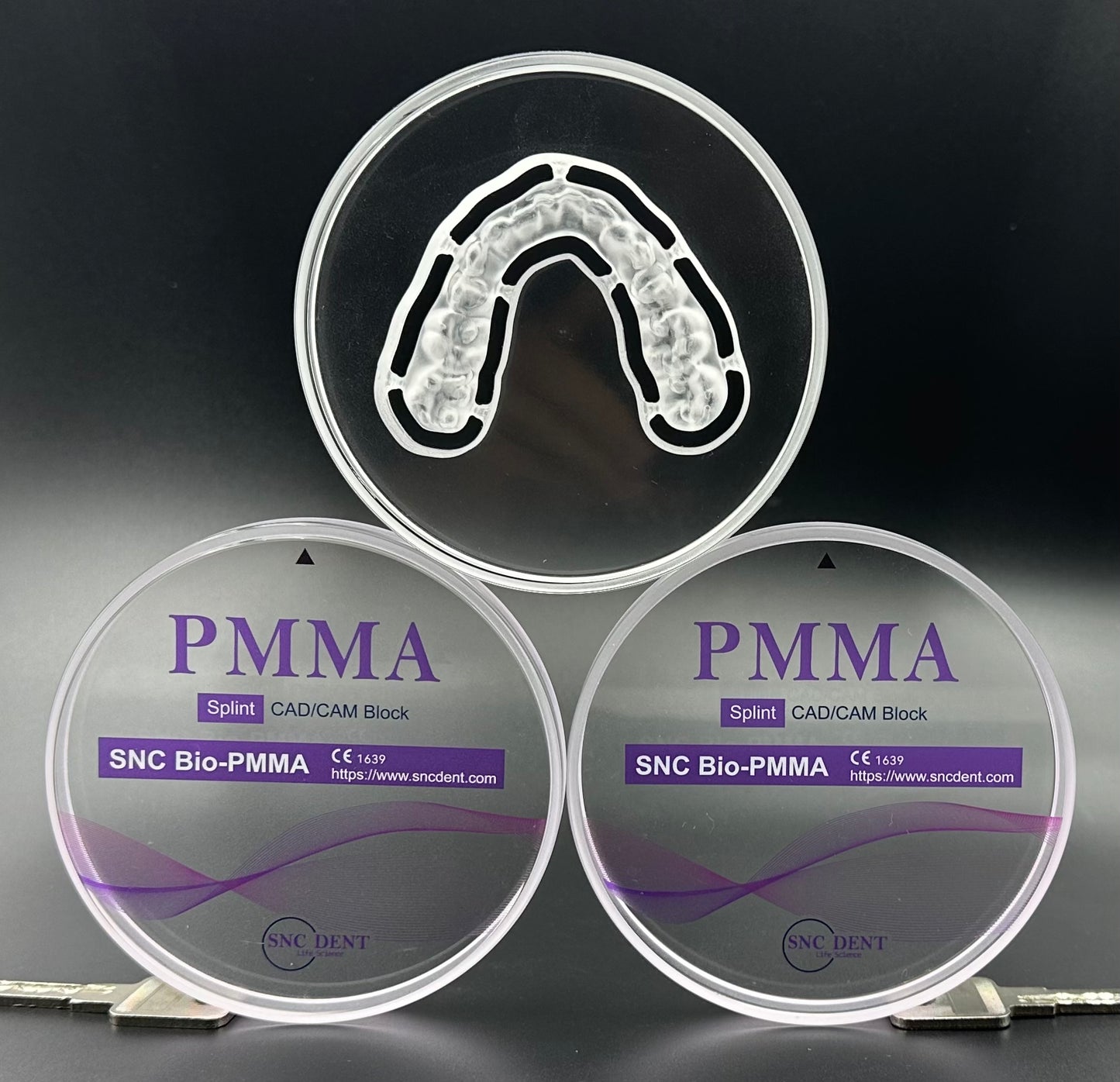 Dental CAD/CAM Pmma Blank of Clear Splint