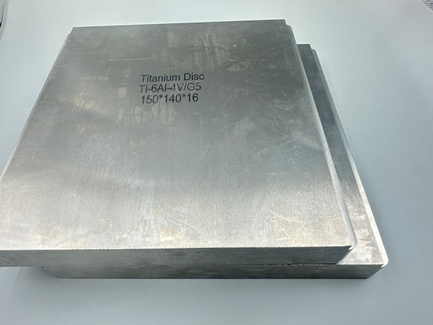 Dental CAD/CAM Titanium Square Disc
